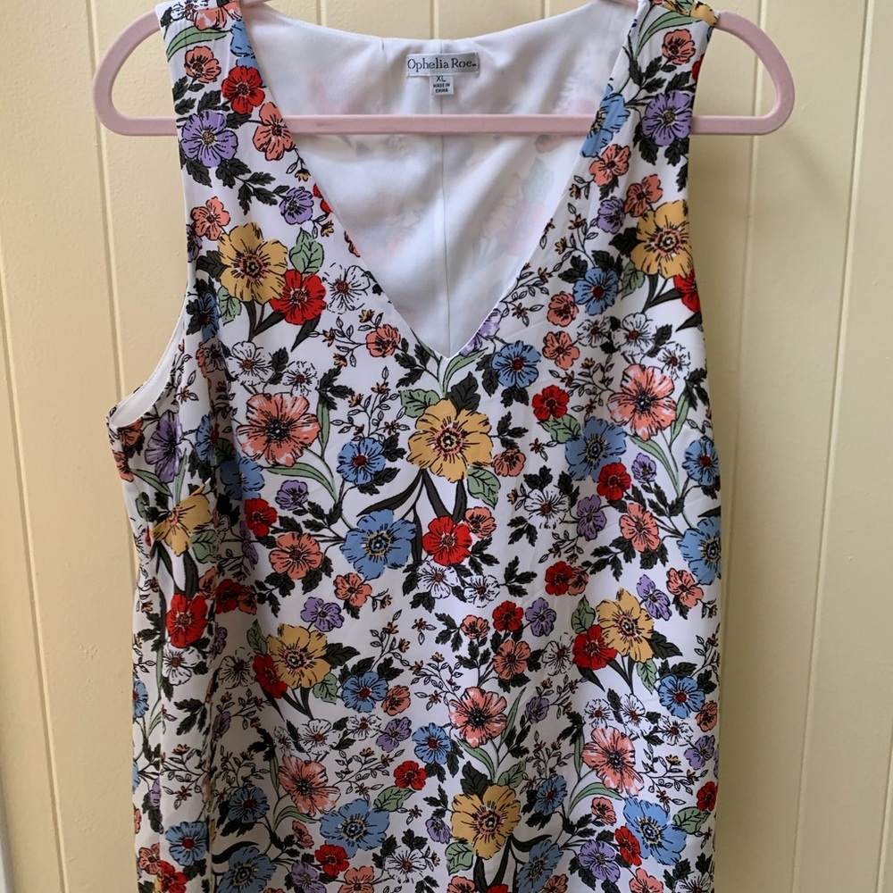 ☀️Ophelia Flower Tank Shirt